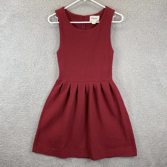 Ganni Red Midi Dress - Picture 2 of 12